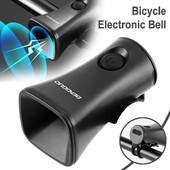 Claxon electronic pentru bicicletă, sunet de avertizare puternică, baterie 120dB IPX4, rezistentă la apă, potrivită pentru bicicletele de drum și de munte U3Y5