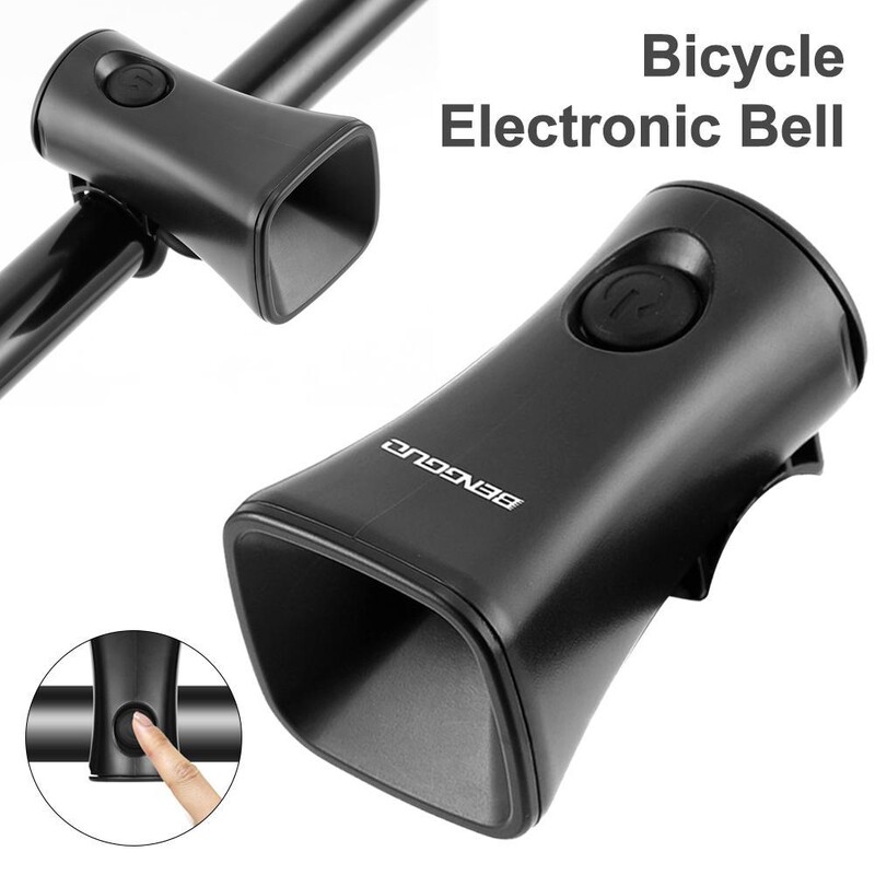 Claxon electronic pentru bicicletă, sunet de avertizare puternică, baterie 120dB IPX4, rezistentă la apă, potrivită pentru bicicletele de drum și de munte U3Y5
