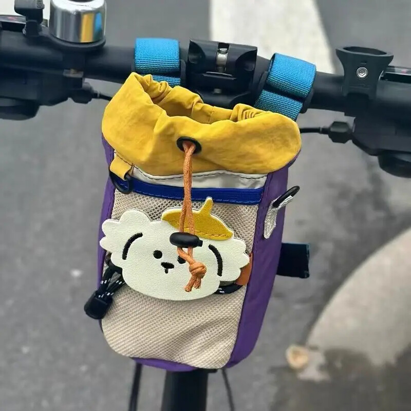 1 vnt., priekinės rankenos pakabinamas krepšys Mielas kalnų dviračių krepšys, dviračio priekinės sijos laikymo krepšys, dviračio priedai