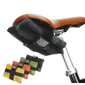 Dviračio krepšio uodegos įrankių krepšio galinės sėdynės dėklas dviračio balnelio maišelio rėmas priekinis krepšys „Burrito Pack“ dviračio įrankių rinkinys taisymo priedai