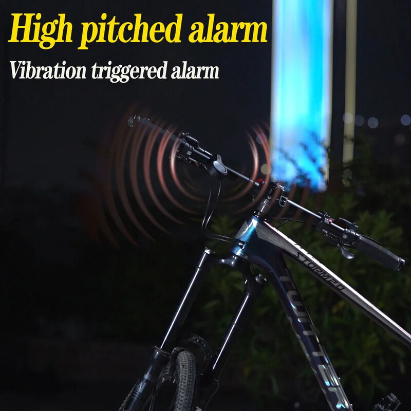 Elektrický zvonček na bicykel, prenosný, nabíjateľný cez USB, bezpečnostný, elektrický horský bicykel, alarm, hlasný zvonček, príslušenstvo pre cyklistické bicykle