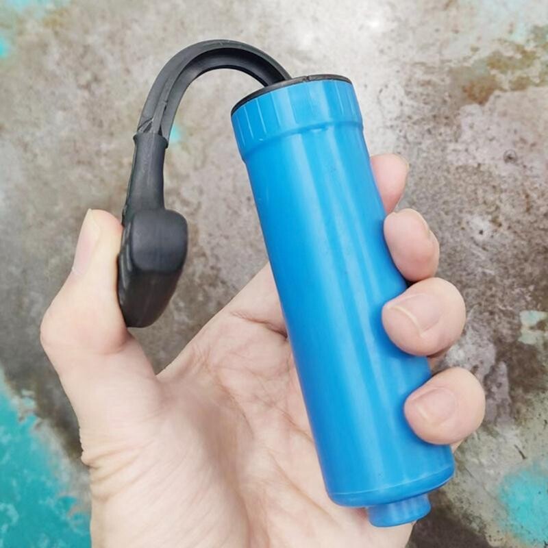 Bumbu sūknis sporta bumbām Pārnēsājams sporta bumbu gaisa sūknis Stilīgs manuāls gaisa sūknis Moderns rokas gaisa sūknis ar adatu