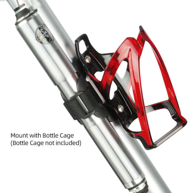 MTB 20-28 mm promjera Držač pumpe za bicikl Kuka Petlja za pričvršćivanje remena Dodaci za napuhavanje bicikla Montaža na rupu za držač boce