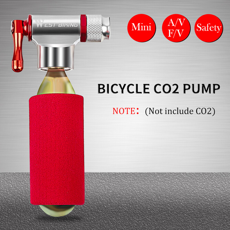 Pumpa za bicikl Od aluminijske legure Prijenosni mini MTB cestovni bicikl Pumpa za napuhavanje CO2 za košarku Nogomet Oprema za biciklizam Dodatna oprema