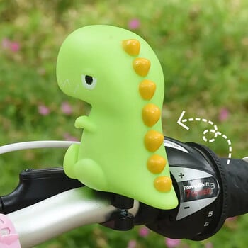 Squeeze Bike Horn Карикатура Динозаври Велосипед Air Horn Детски баланс Велосипед Скутер Звънец Супер силен велосипеден звънец Аксесоари за велосипеди