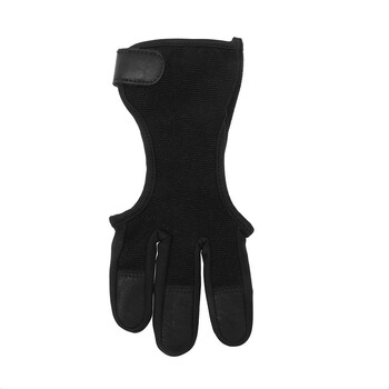 1 PC Αθλητικά αξεσουάρ εξωτερικού χώρου Shooting Hand Guard Protector 3 Fingers Protective Gloves Archery Finger Guard Recurve Bow