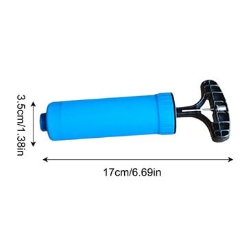 Φουσκωτό κιτ φουσκωτών αντλιών Mini Hand Air Balls Pump με βελόνα για Μπάλες μπάσκετ ποδοσφαίρου ποδοσφαίρου βόλεϊ