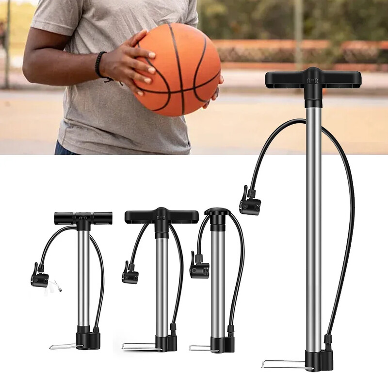 Pompă pentru bicicletă 150PSi Pompă de aer pentru picior pentru bicicletă Pompă pentru pneuri Pompă cu pedală pentru bicicletă Pompă pentru motociclete de înaltă presiune pentru ciclism rutier MTB