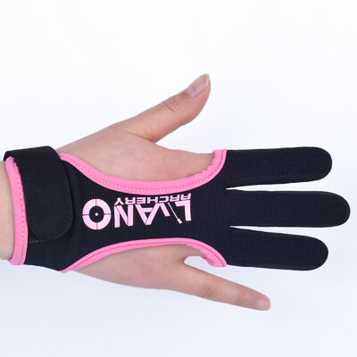 Príslušenstvo pre vonkajšie športy, lukostreľbu, streľbu, poľovníctvo, užitočné ochranné rukavice s 3 prstami, chrániče prstov