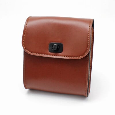 Retro bicykel kožený vodotesný univerzálny taška na riadidlá elektrické vozidlo motocykel závesná taška bicykel taška na hlavu bicykla