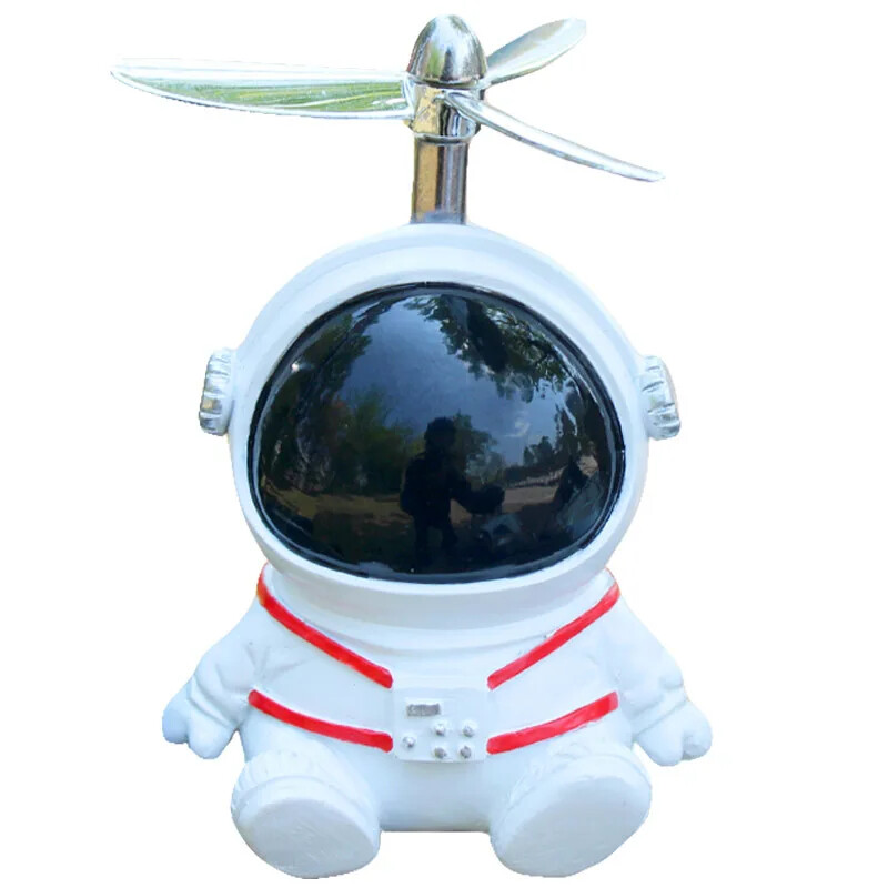 Kreativni astronautski ukras za bicikl s patkom s propelerom MTB motocikl Skuter Upravljač Decro dodaci Smola Dječji bicikl Igračke
