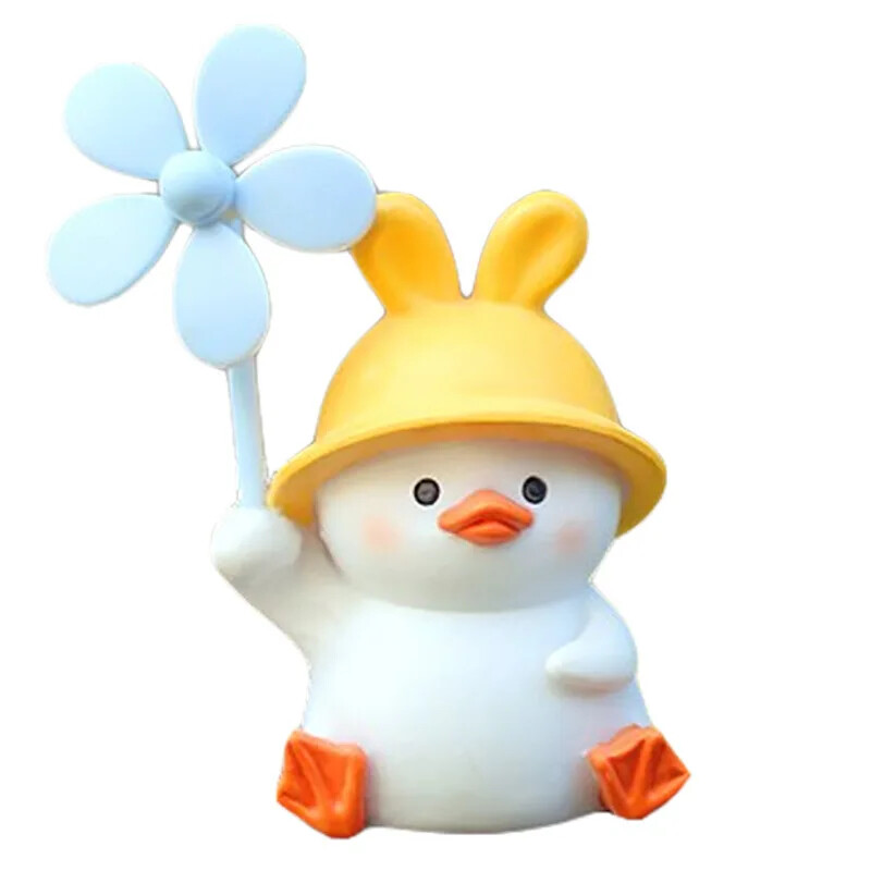 Kreativni astronautski ukras za bicikl s patkom s propelerom MTB motocikl Skuter Upravljač Decro dodaci Smola Dječji bicikl Igračke