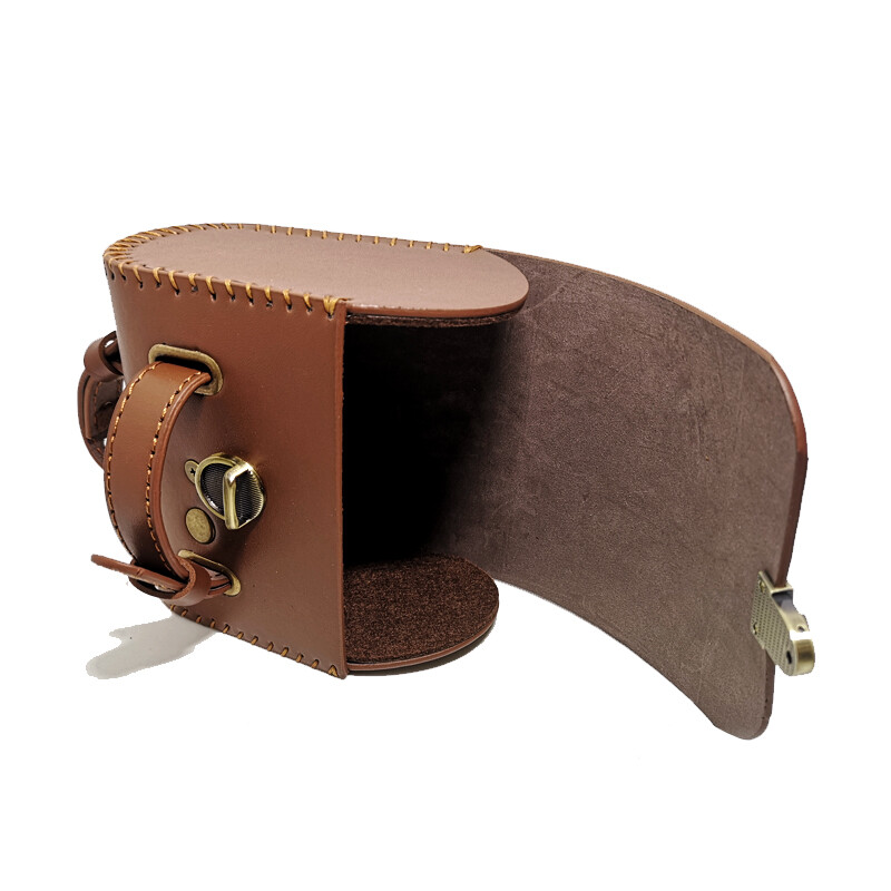 Q1071 Torbe za bicikl Vintage repna torba Kožna planinska cesta Death Coaster Bag Bicikl smeđa crna