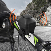 1 ks Bicykel Elektronický hlasný výstražný zvonček Bezpečnostná siréna na riadidlá bicykla Alarmový zvonček Cyklistické príslušenstvo