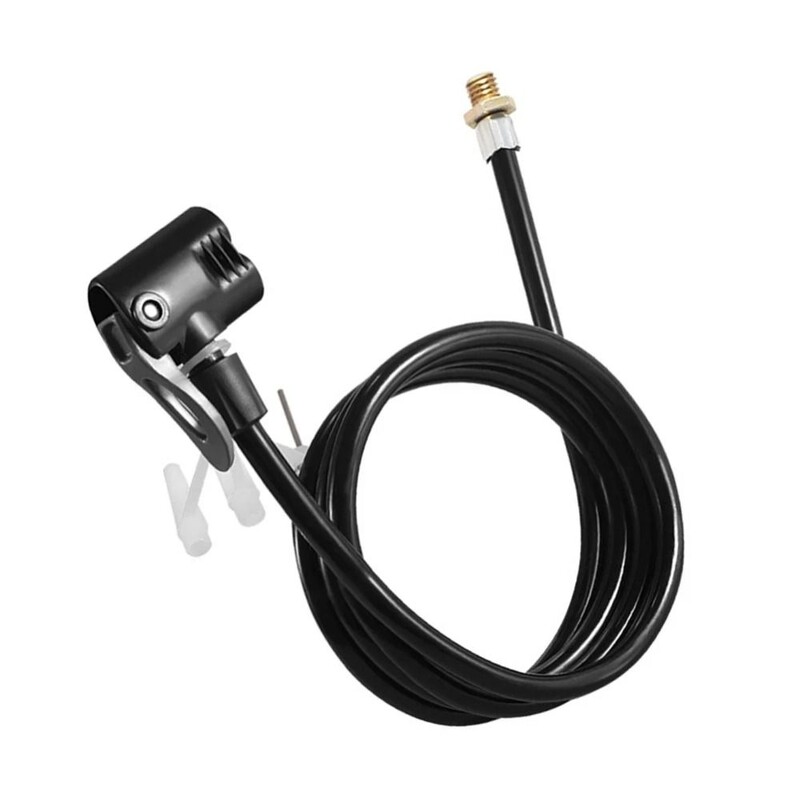 Produženo crijevo pumpe za bicikl protiv smrzavanja Konektor zračne pumpe 125 cm 2 u 1 produžna cijev zračne pumpe Zamjena traheje