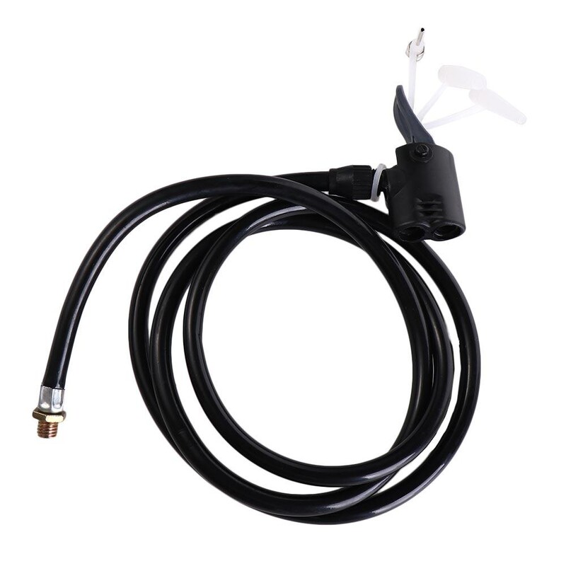 Produženo crijevo pumpe za bicikl protiv smrzavanja Konektor zračne pumpe 125 cm 2 u 1 produžna cijev zračne pumpe Zamjena traheje