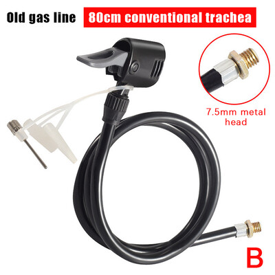 Predlžovacia trubica vzduchového čerpadla na bicykel, konektor hadice na bicykel, vzduchové čerpadlo na bicykel, trysky na hustenie pneumatík, príslušenstvo, hadica čerpadla