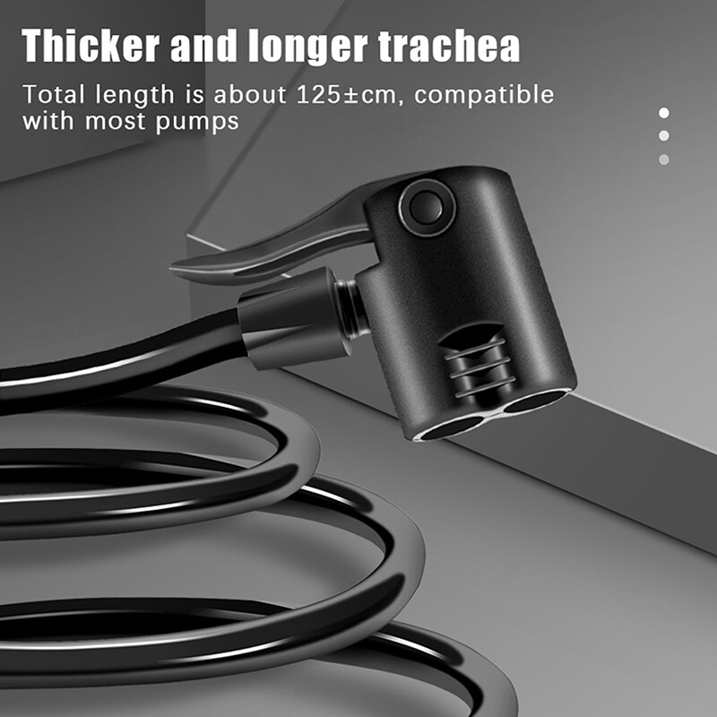 Predlžovacia trubica vzduchového čerpadla na bicykel, konektor hadice na bicykel, vzduchové čerpadlo na bicykel, trysky na hustenie pneumatík, príslušenstvo, hadica čerpadla