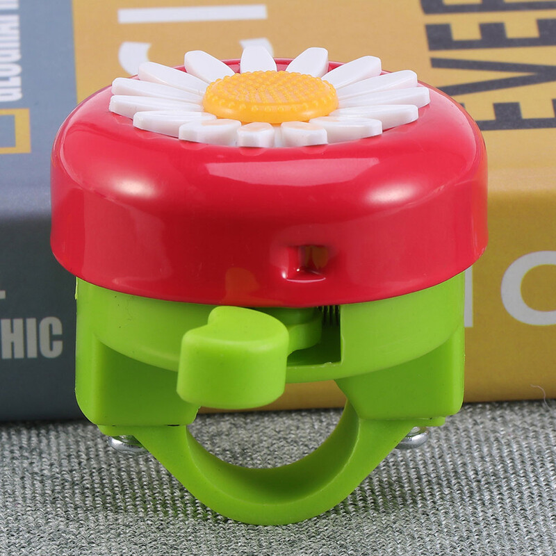 2 ks ružový zvonček na bicykel pre deti detské bicykle kvetinová princezná príslušenstvo dieťa