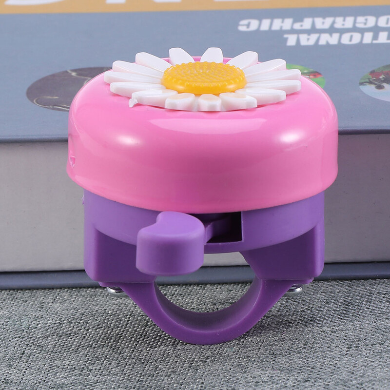 2 ks ružový zvonček na bicykel pre deti detské bicykle kvetinová princezná príslušenstvo dieťa