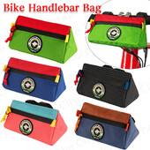 Geantă pentru ghidon pentru copii Geanta pentru ghidon pentru bicicletă Pachet de coș pentru fața bicicletei Husă triunghiulară Geantă impermeabilă pentru calafat Accesorii pentru bicicletă