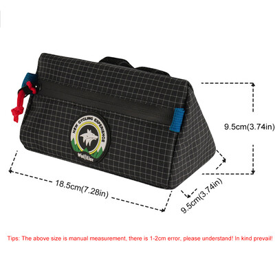 Geantă pentru ghidon pentru copii Geanta pentru ghidon pentru bicicletă Pachet de coș pentru fața bicicletei Husă triunghiulară Geantă impermeabilă pentru calafat Accesorii pentru bicicletă