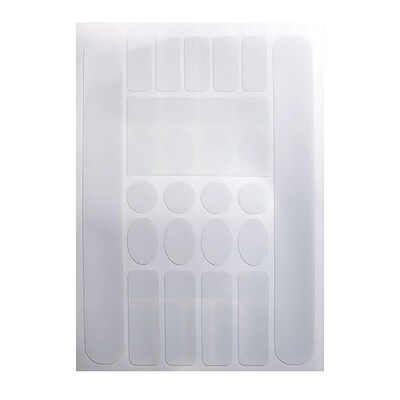 Ochranná nálepka na reťaz bicykla, nálepka na reťaz horského bicykla, ochranná fólia na skladací rám, nálepka s nosorožčou kožou proti poškriabaniu