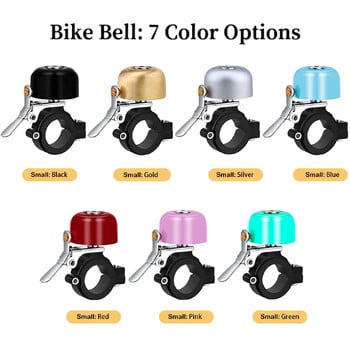 Greallthy Classic Brass Bicycle Bell, Crisp Loud Sound Bike Bell, Mountain Bike Horn, Safety Ride Siren ποδήλατο Αξεσουάρ ποδηλασίας