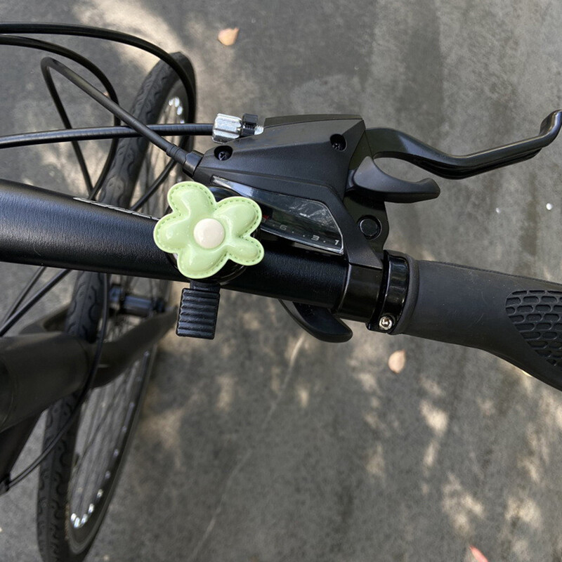 Roztomilý zvonček na bicykel Mini klaksón na bicykel Vtipný detský zvonček na bicykel s alarmom v tvare kvetu Zvonček na bicykle Príslušenstvo pre cyklistiku