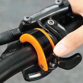 Láthatatlan kerékpárcsengő alumíniumötvözet mini kagylócsengő Crisp Sound kerékpár kormánycsengő biztonsági kerékpártartozékok