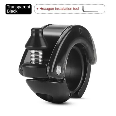 Láthatatlan kerékpárcsengő alumíniumötvözet mini kagylócsengő Crisp Sound kerékpár kormánycsengő biztonsági kerékpártartozékok