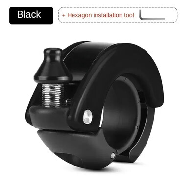 Láthatatlan kerékpárcsengő alumíniumötvözet mini kagylócsengő Crisp Sound kerékpár kormánycsengő biztonsági kerékpártartozékok