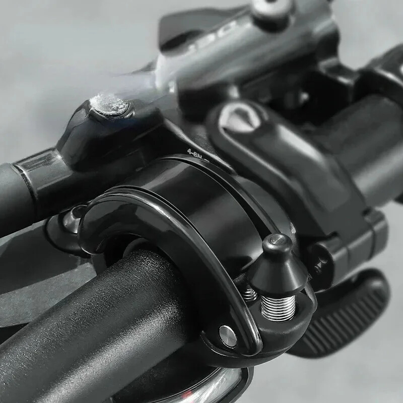 Láthatatlan kerékpárcsengő alumíniumötvözet mini kagylócsengő Crisp Sound kerékpár kormánycsengő biztonsági kerékpártartozékok