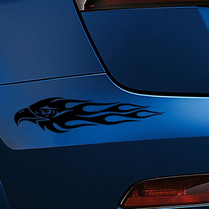 Samolepka s plameňom orla, štýlový reflexný motocykel, bicykel, auto, dekorácia, DIY, výstražné bezpečnostné reflexné pásy