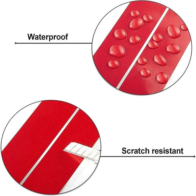 Univerzalna naljepnica za motocikl sa strelicama, bljeskalica, vodootporna, otporna na ulje, reflektirajuća naljepnica, traka za motocikl, naljepnica