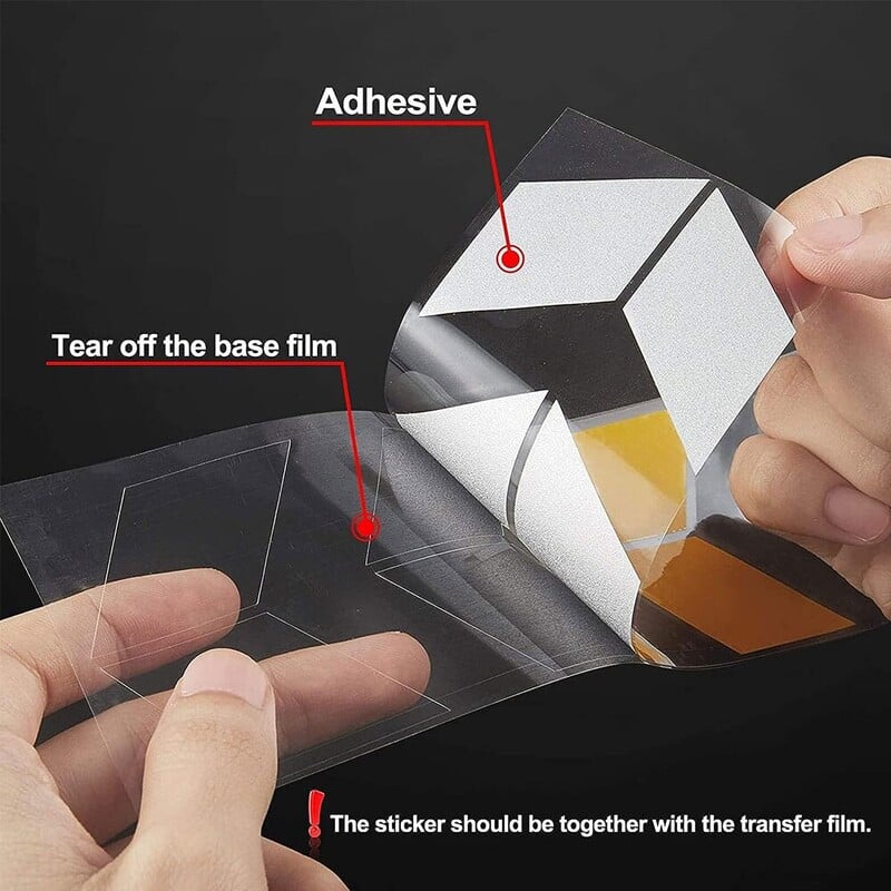 Univerzalna naljepnica za motocikl sa strelicama, bljeskalica, vodootporna, otporna na ulje, reflektirajuća naljepnica, traka za motocikl, naljepnica