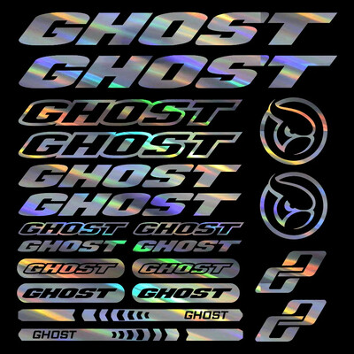 28 см велосипедна рамка за GHOST шосеен велосипед планински MTB BMX велосипеден багажник стикери Аксесоари за декорация на автомобили Персонализирани стикери Сладък, PVC