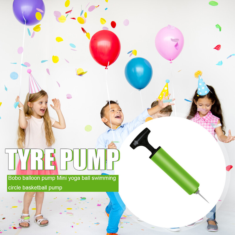 Pompă de aer portabilă Inel de înot de fotbal Minge gonflabilă pentru pneuri de baschet