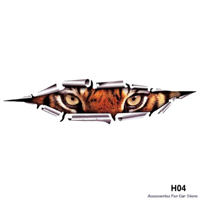 Auto Auto 3D Kreativna naljepnica Modificirana naljepnica Eyes Peeking Monster Vodootporne naljepnice za kućni motocikl Naljepnice protiv ogrebotina