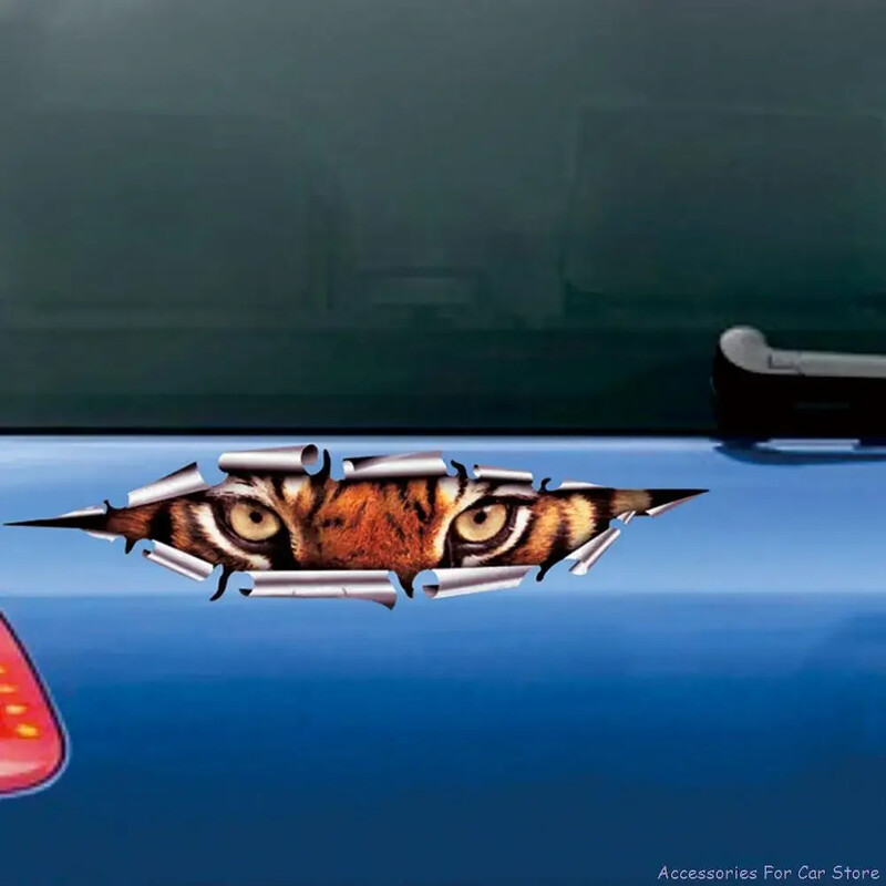 Auto Auto 3D Kreativna naljepnica Modificirana naljepnica Eyes Peeking Monster Vodootporne naljepnice za kućni motocikl Naljepnice protiv ogrebotina