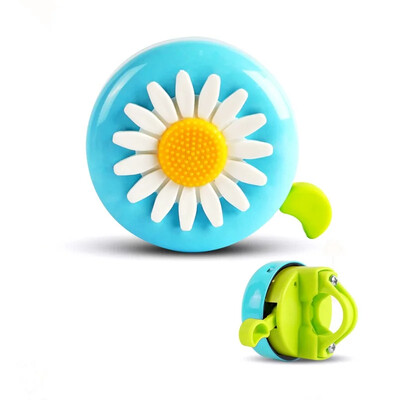 Raznobojno dječje smiješno zvono za bicikle, cvijet tratinčice, rogovi, bicikl, biciklistički prsten za djecu, djevojčice, alarm za upravljače, legure, plastike, vruće