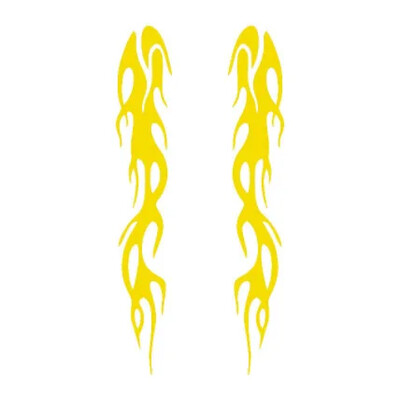 Univerzalna DIY naljepnica s plamenom vinilnom naljepnicom Vodootporna za automobile i motocikle Spremnik plina Vodootporni komplet naljepnica s plamenom za motocikle Naljepnice