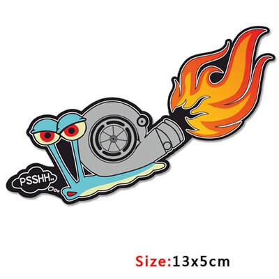 Κλασικό σχέδιο Αστεία PSSHH Αυτοκόλλητο αγωνιστικής αυτοκόλλητο αυτοκόλλητο αυτοκόλλητο αυτοκινήτου Διακόσμηση