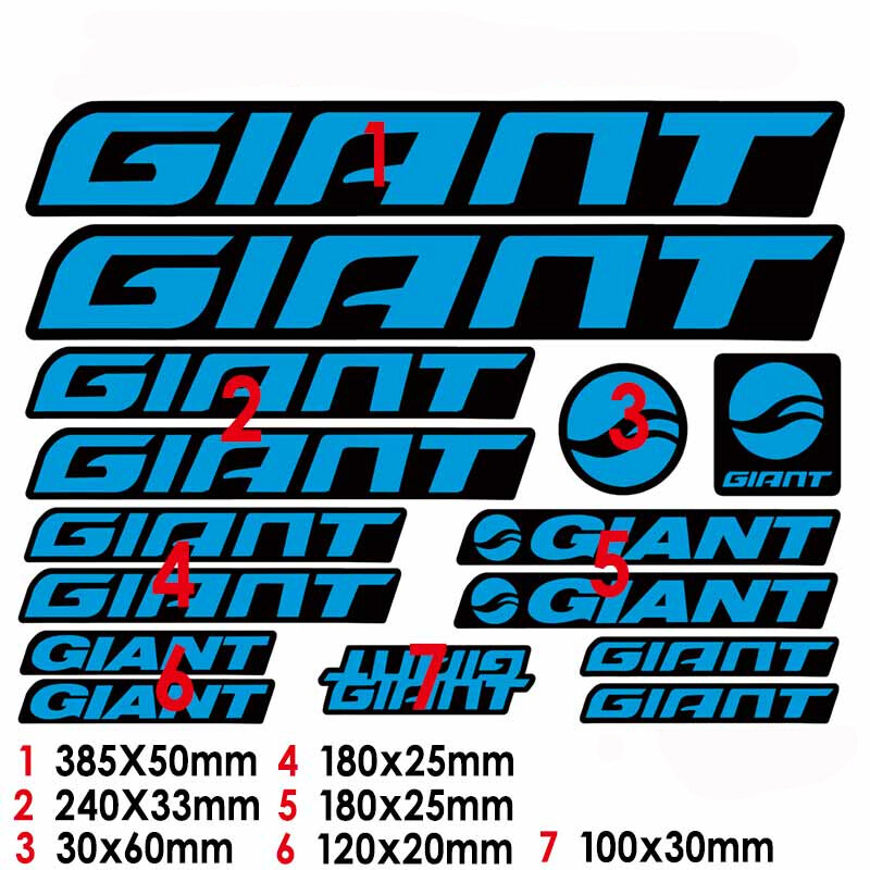 Logo-uri Bicicleta Autocolant pentru cadru de bicicletă Film impermeabil MTB Autocolante pentru biciclete de drum Seturi de decorare Viniluri Accesorii pentru ciclism