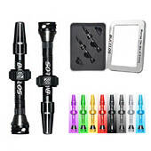 BUCKLOS 40/44/55/60/65/80/100 mm ventili bez zračnica Bicikl Presta bradavice od aluminijske legure Zračni ventil koji se može ukloniti za cestovni MTB bicikl