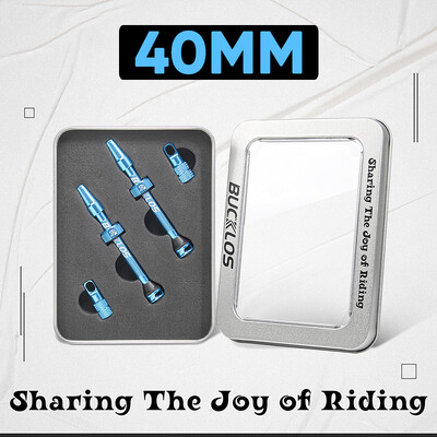 BUCKLOS 40/44/55/60/65/80/100 mm ventili bez zračnica Bicikl Presta bradavice od aluminijske legure Zračni ventil koji se može ukloniti za cestovni MTB bicikl