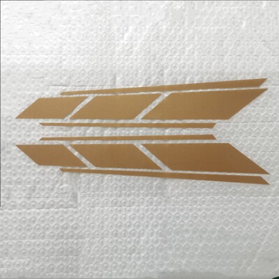 Češalj za prednji branik motocikla, univerzalne naljepnice, ukrasna reflektirajuća vodootporna naljepnica