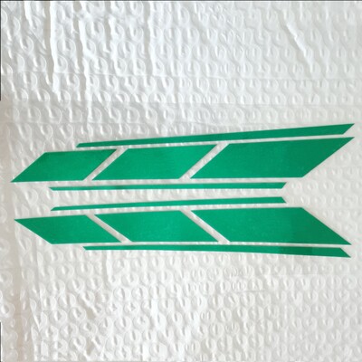 Češalj za prednji branik motocikla, univerzalne naljepnice, ukrasna reflektirajuća vodootporna naljepnica