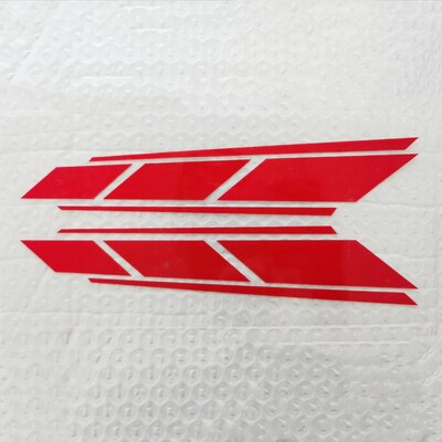 Češalj za prednji branik motocikla, univerzalne naljepnice, ukrasna reflektirajuća vodootporna naljepnica