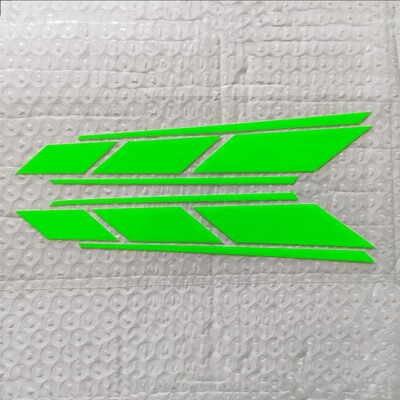 Češalj za prednji branik motocikla, univerzalne naljepnice, ukrasna reflektirajuća vodootporna naljepnica